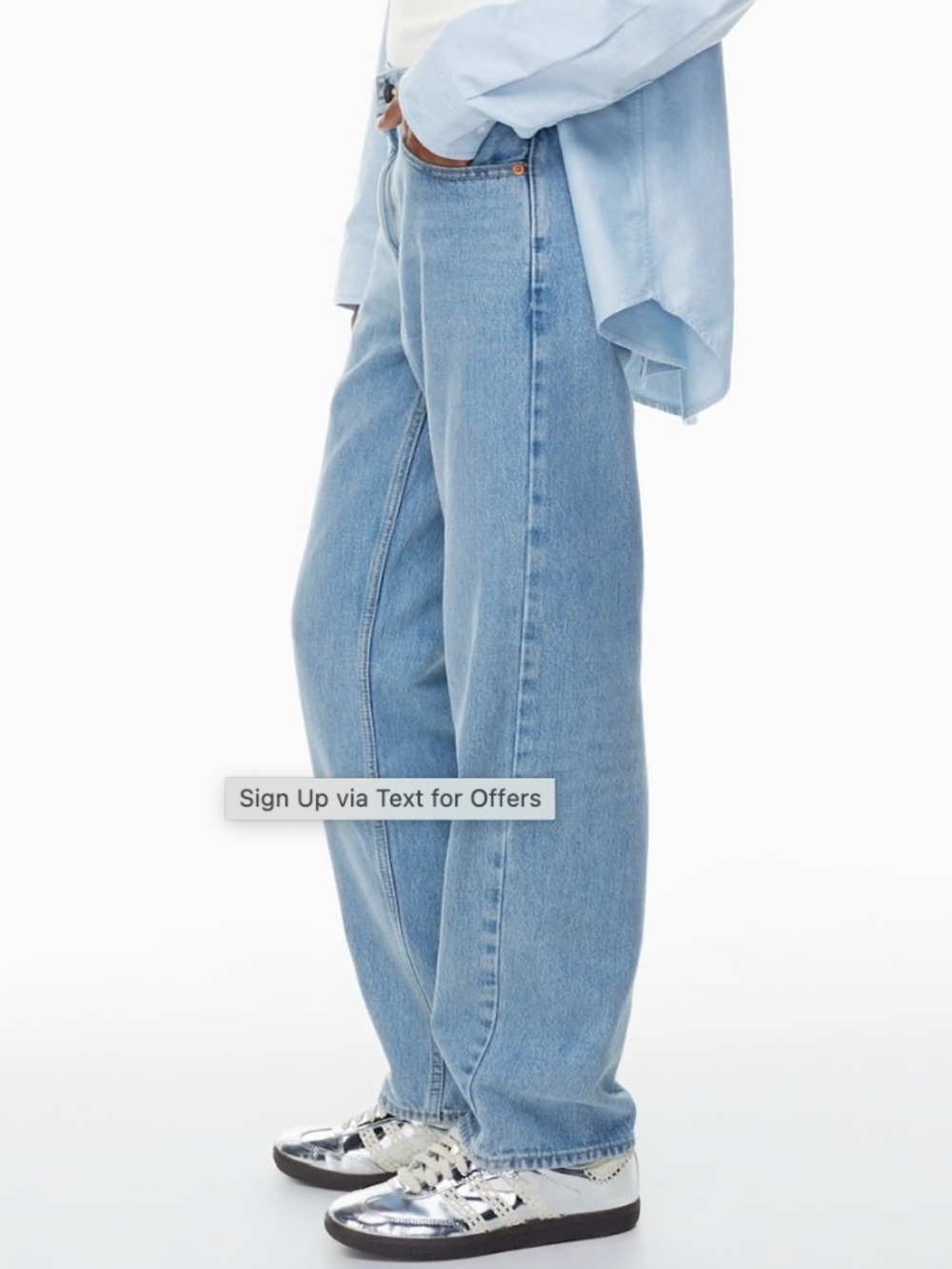 Levi's Aritzia Dad Jeans - Picture 10 of 11